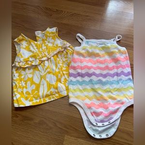Girls Summer Shirt 24 month bundle
